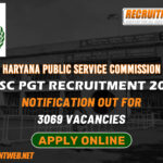 HPSC PGT Recruitment 2024