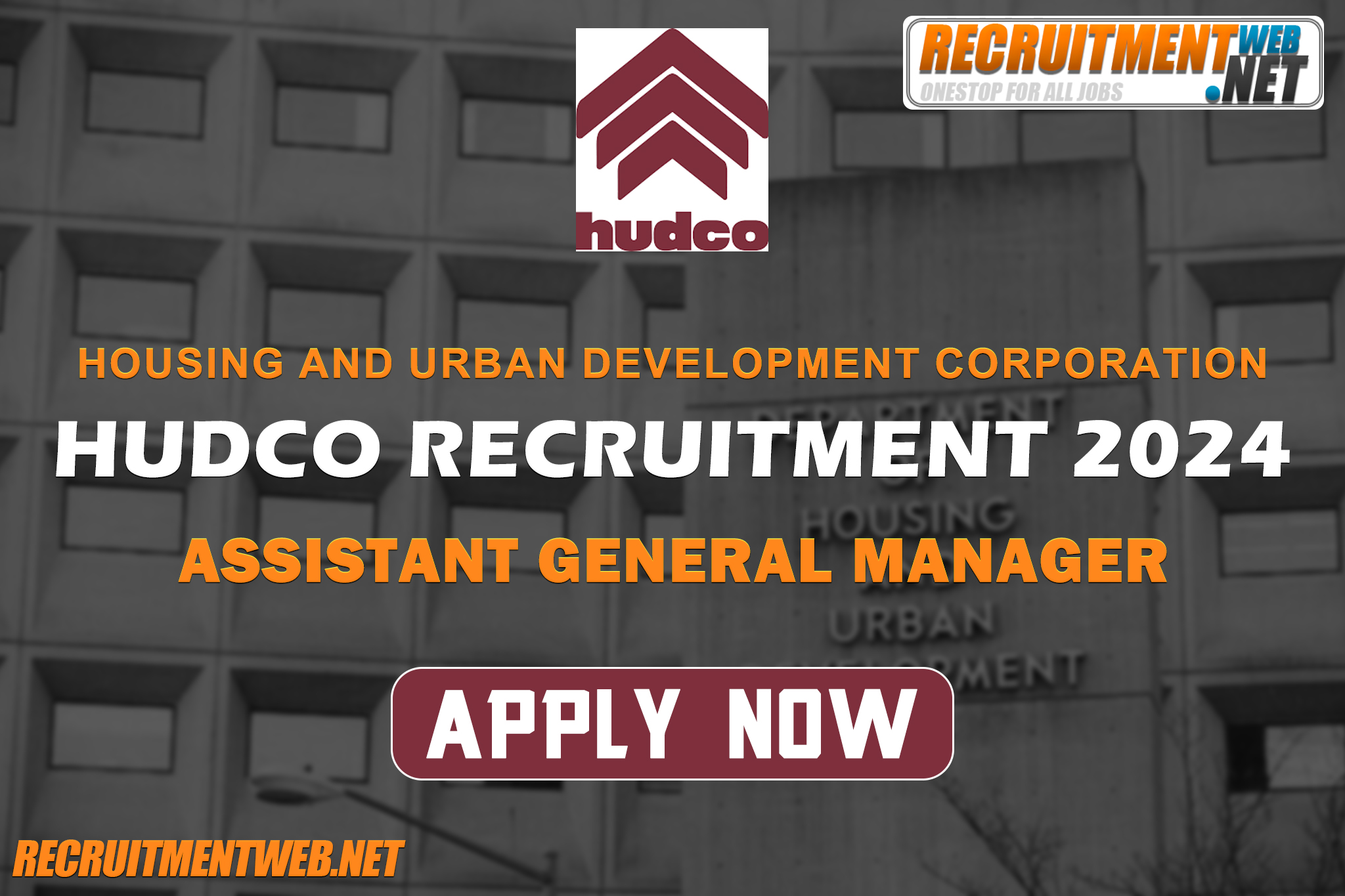 HUDCO Recruitment 2024