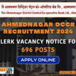 Ahmednagar DCCB Recruitment 2024