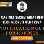 Cabinet Secretariat DFO Tech Recruitment 2024