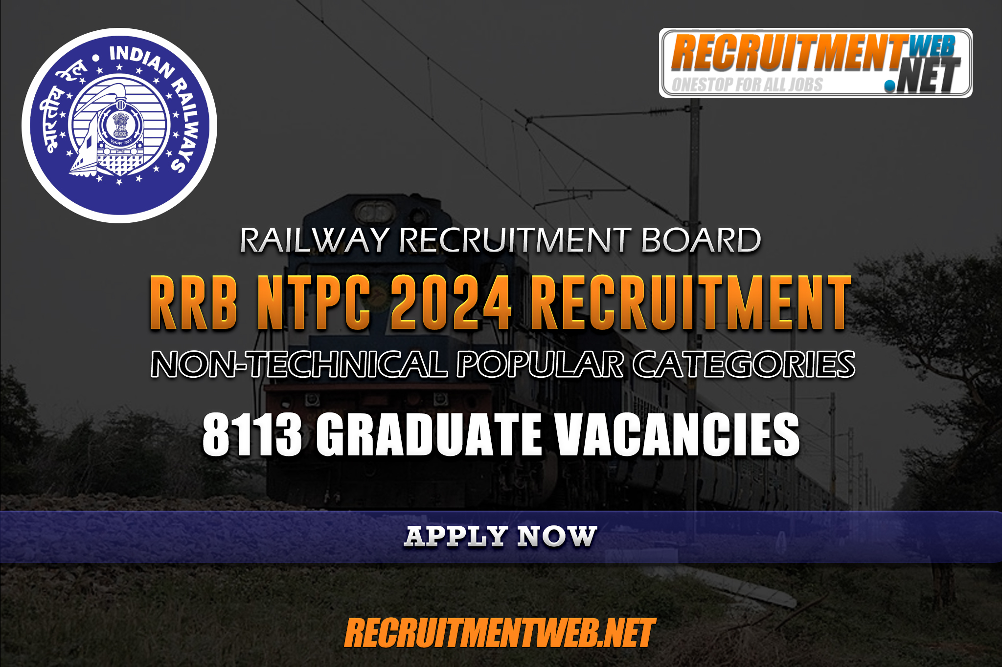 RRB NTPC 2024 Recruitment