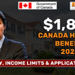 $1,850 Canada Housing Benefit 2024