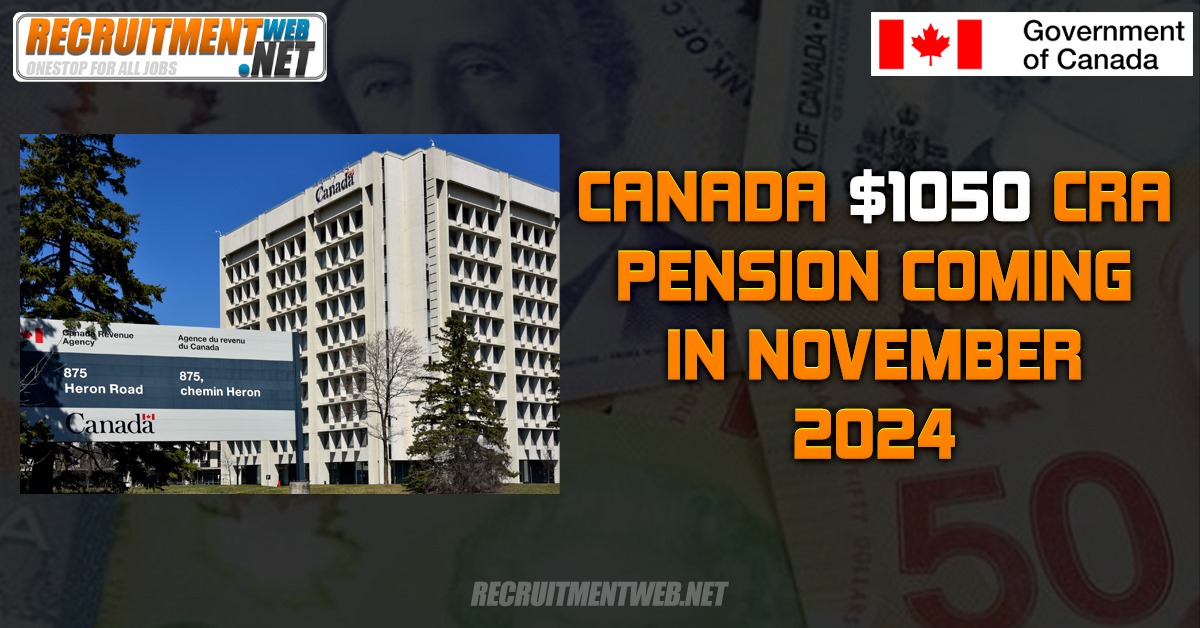 Canada $1050 CRA Pension