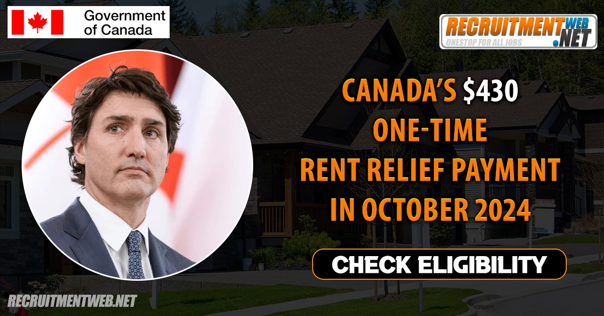 Canada’s $430 One-Time Rent Relief Payment