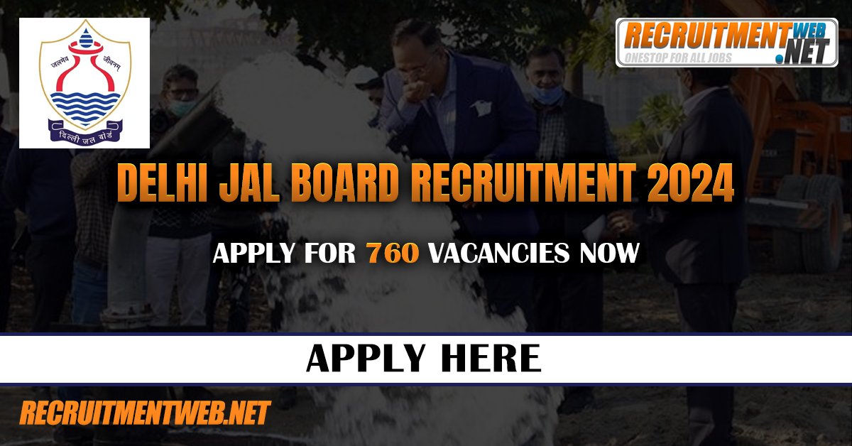 Delhi Jal Board Recruitment 2024