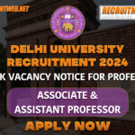 Delhi University Recruitment 2024