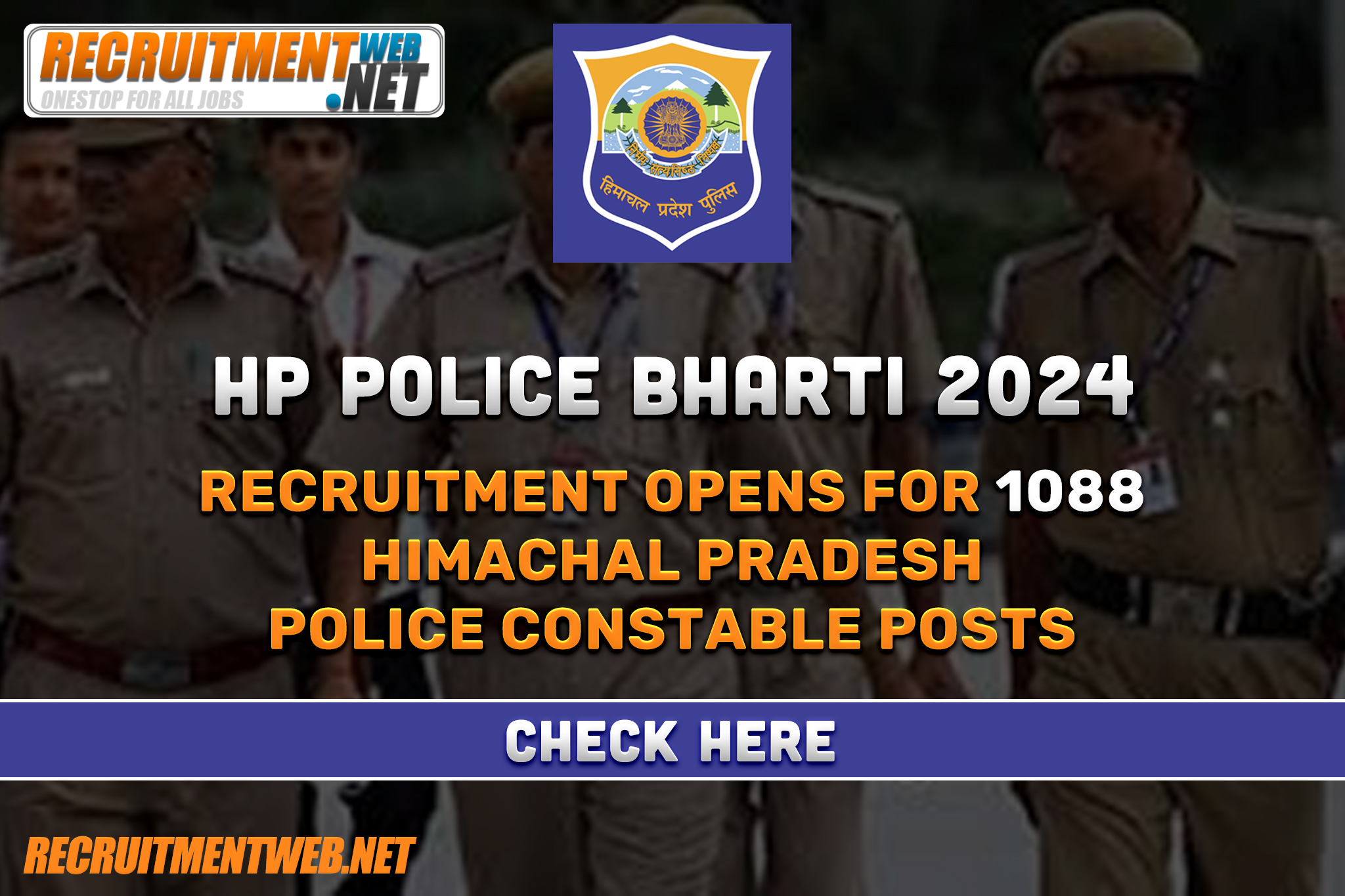 HP Police Bharti 2024