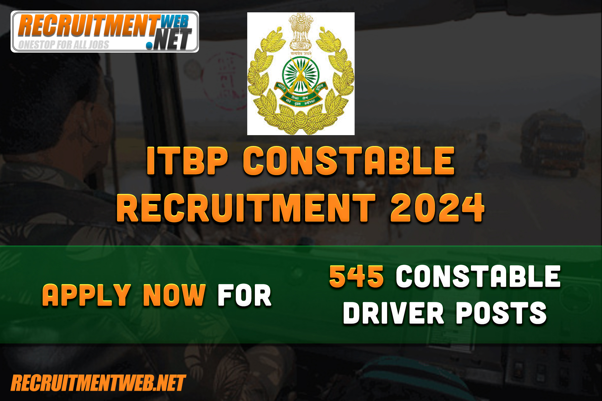 ITBP Constable Recruitment 2024