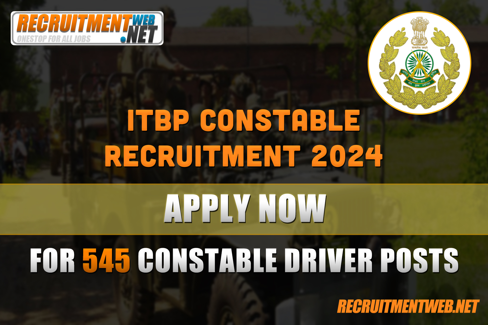 ITBP Constable Recruitment 2024