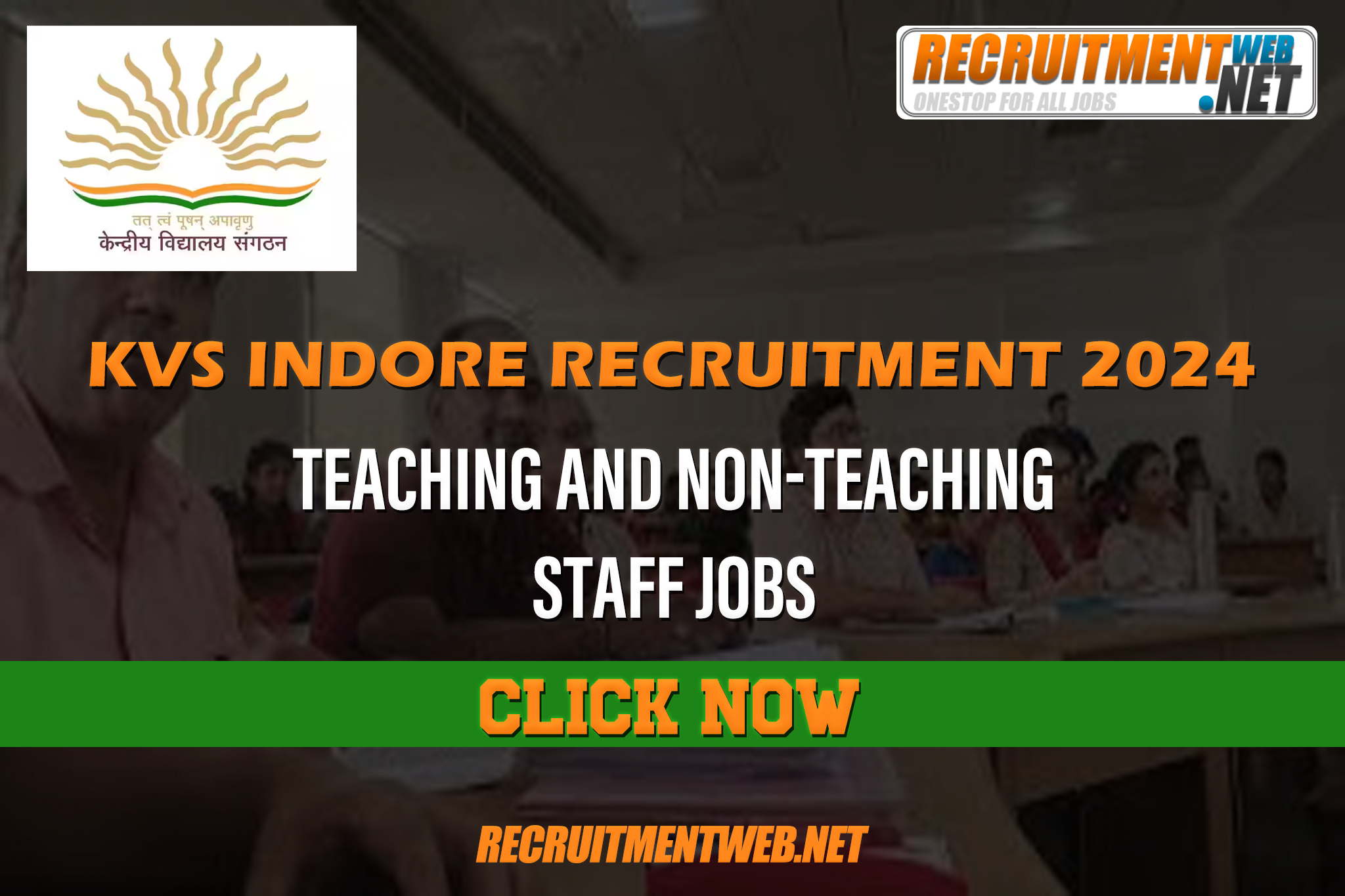 KVS Indore Recruitment 2024