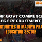 MP Govt Commerce College Recruitment 2024