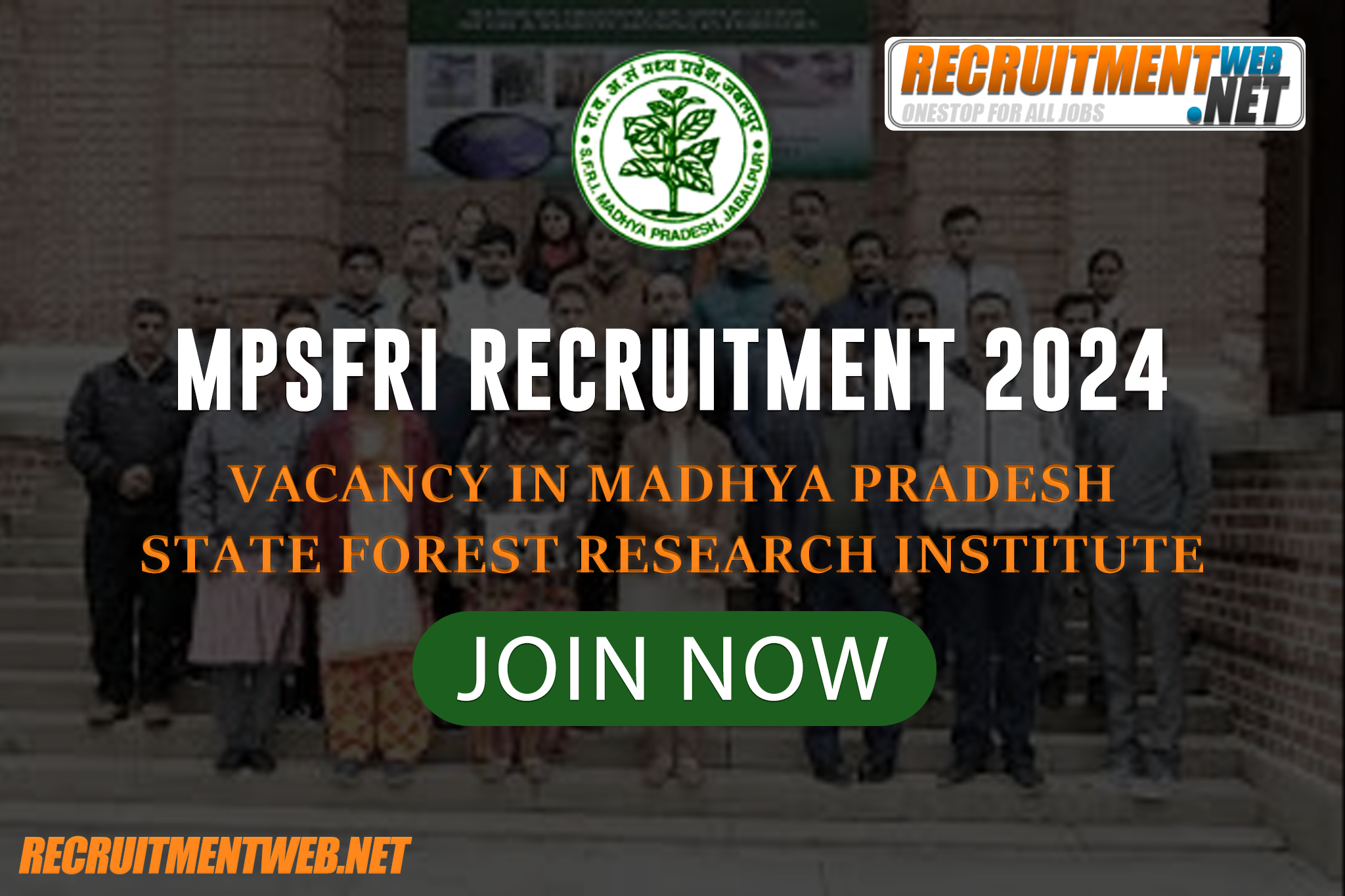 MPSFRI Recruitment 2024