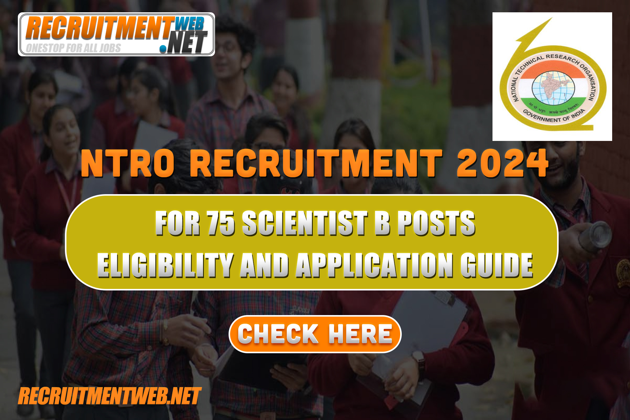 NTRO Recruitment 2024