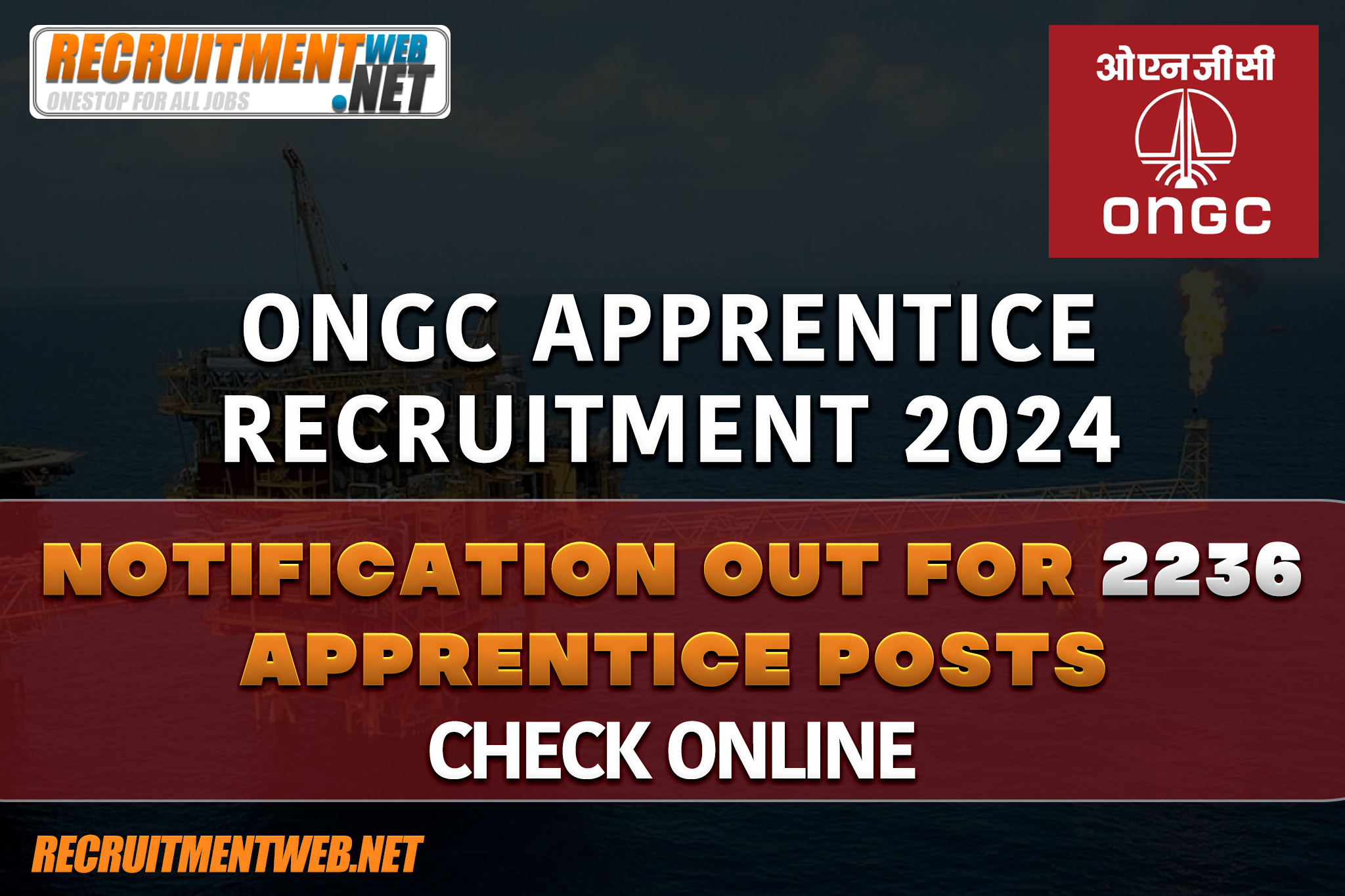 ONGC Apprentice Recruitment 2024