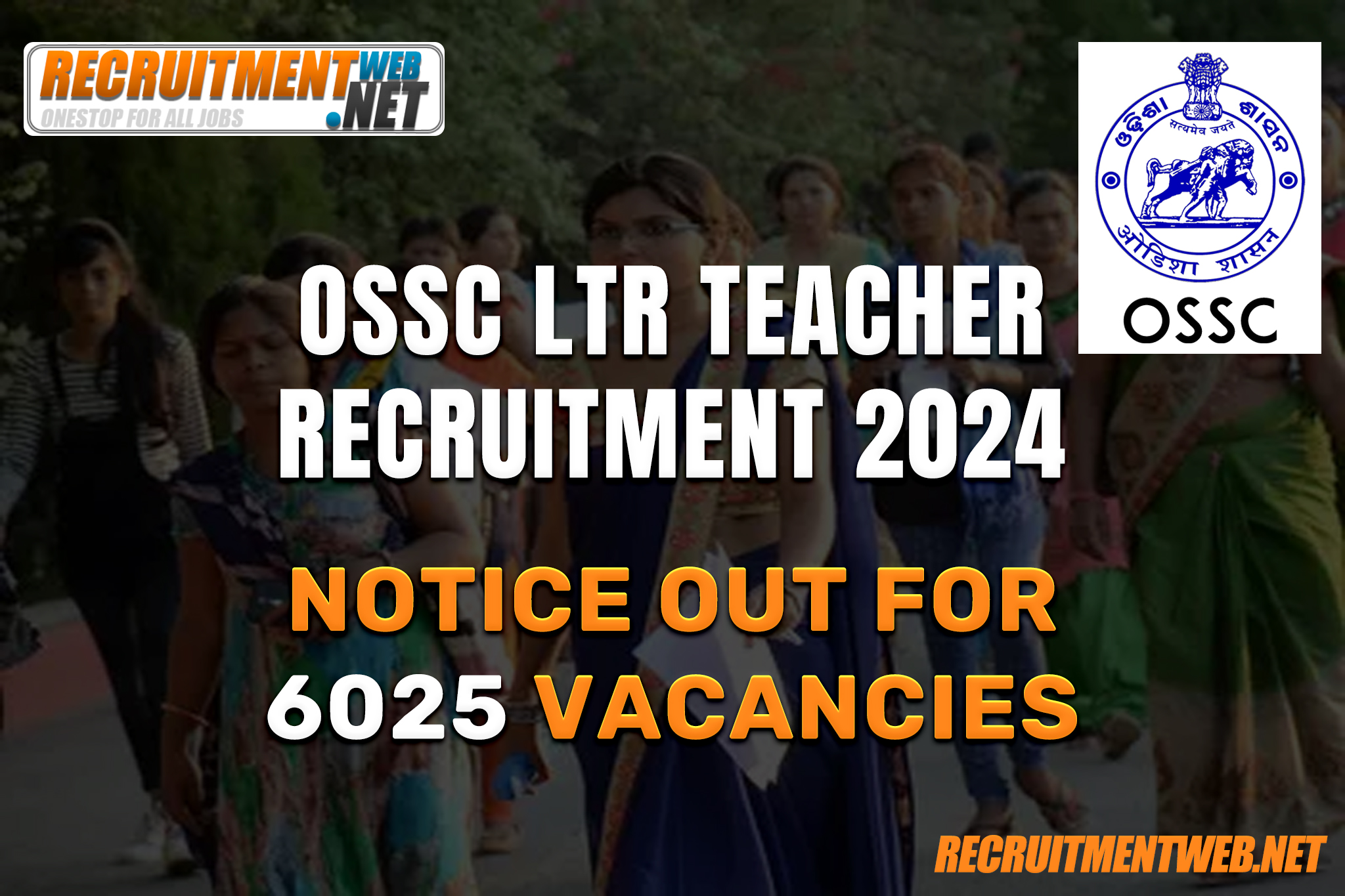 OSSC LTR Teacher Recruitment 2024