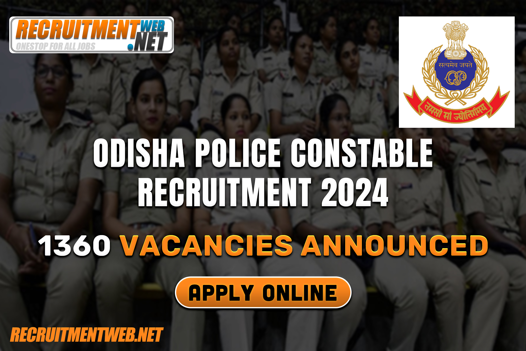 Odisha Police Constable Recruitment 2024