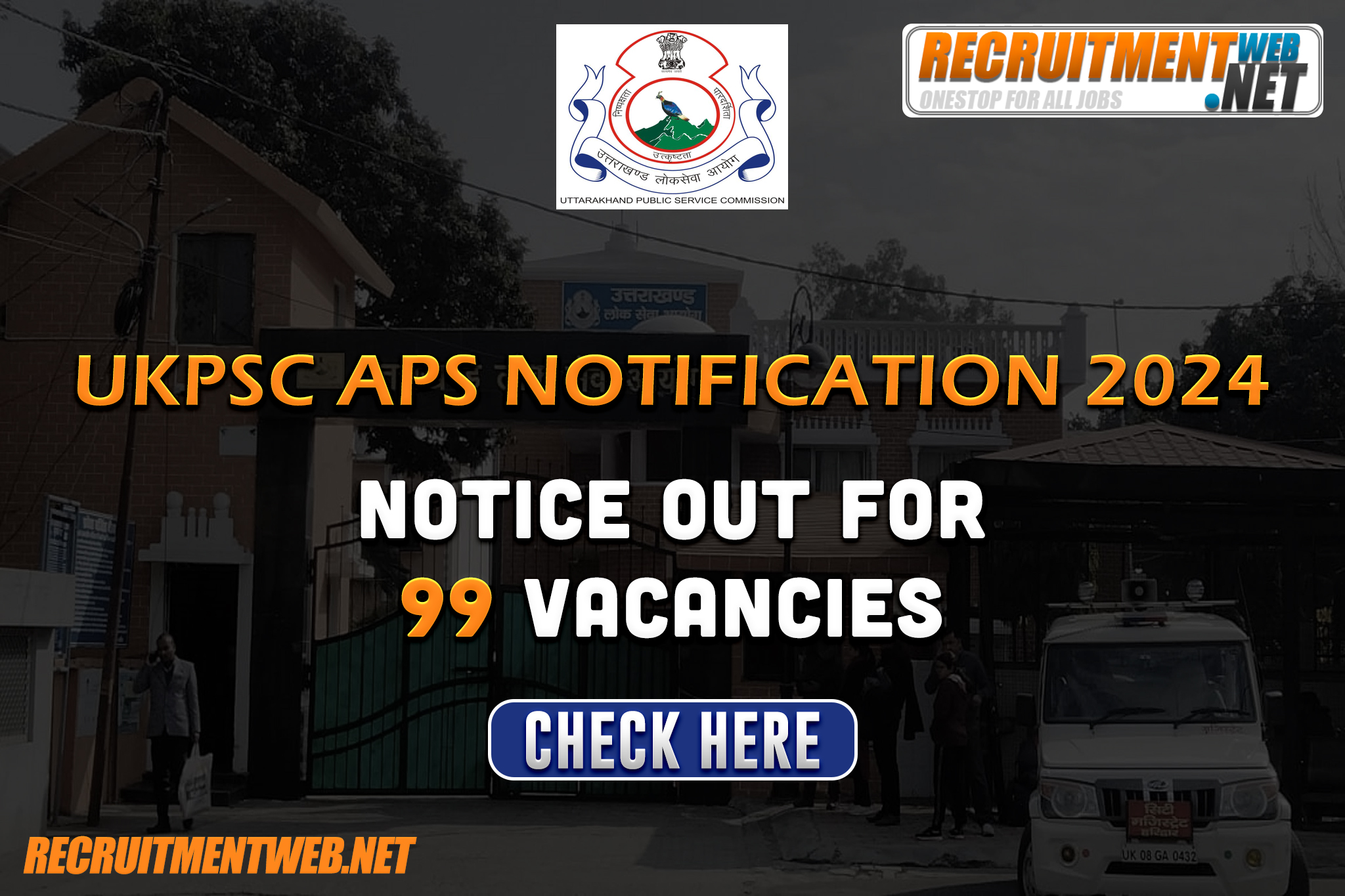 UKPSC APS Notification 2024