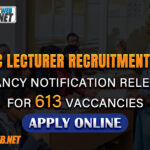 UKPSC Lecturer Recruitment 2024