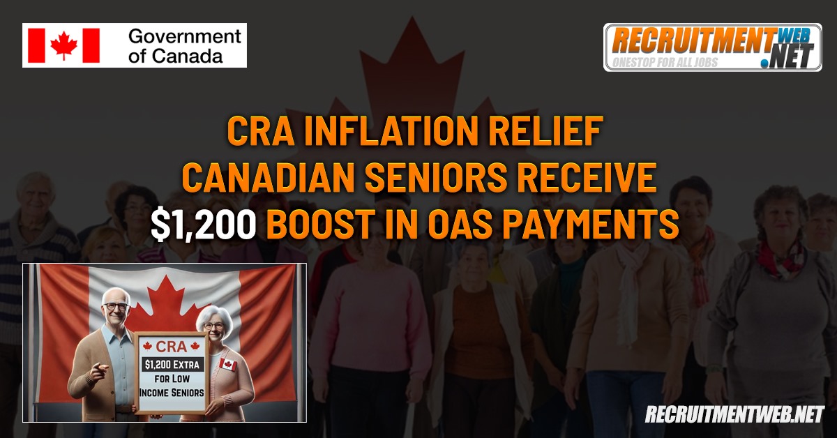 CRA Inflation Relief for Canadian Seniors