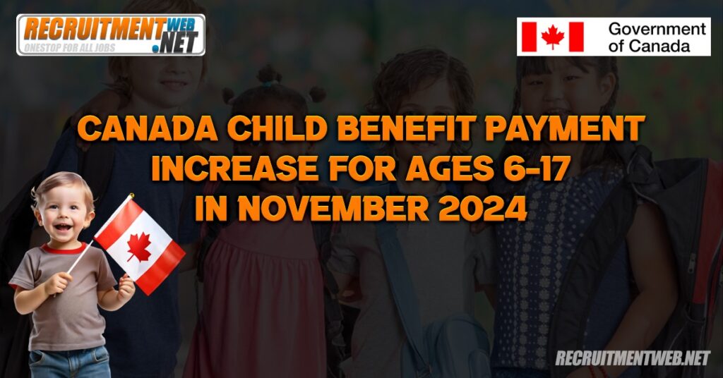 Canada Child Benefit Payment Increase