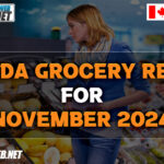 Canada Grocery Rebate For November 2024