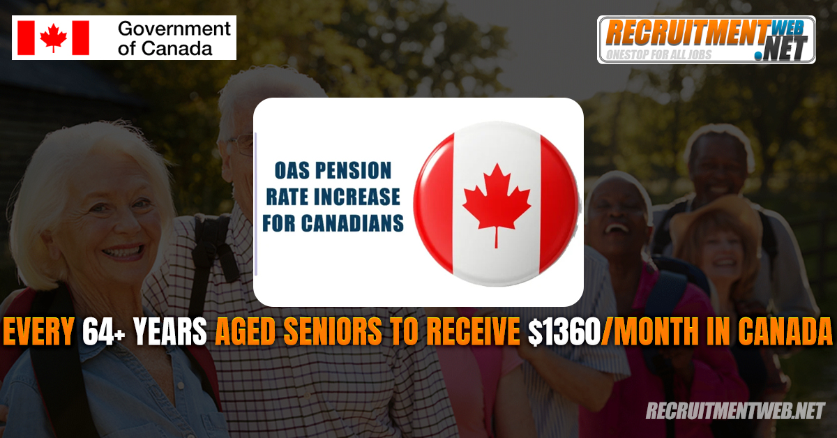 Every 64+ Years Aged Seniors to Receive $1360Month In Canada copy