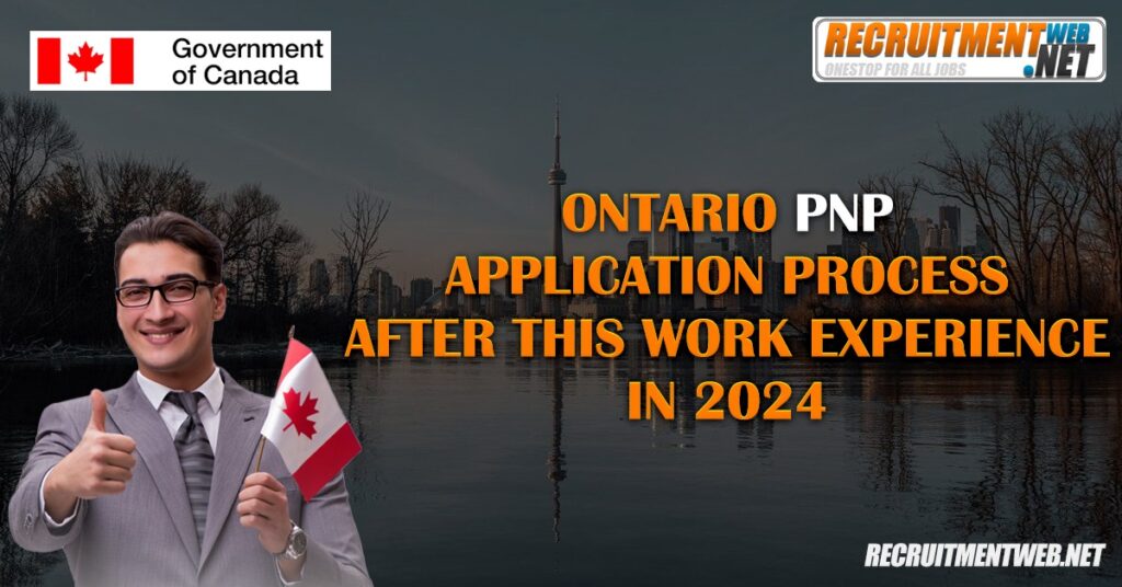 Ontario PNP Application 2024